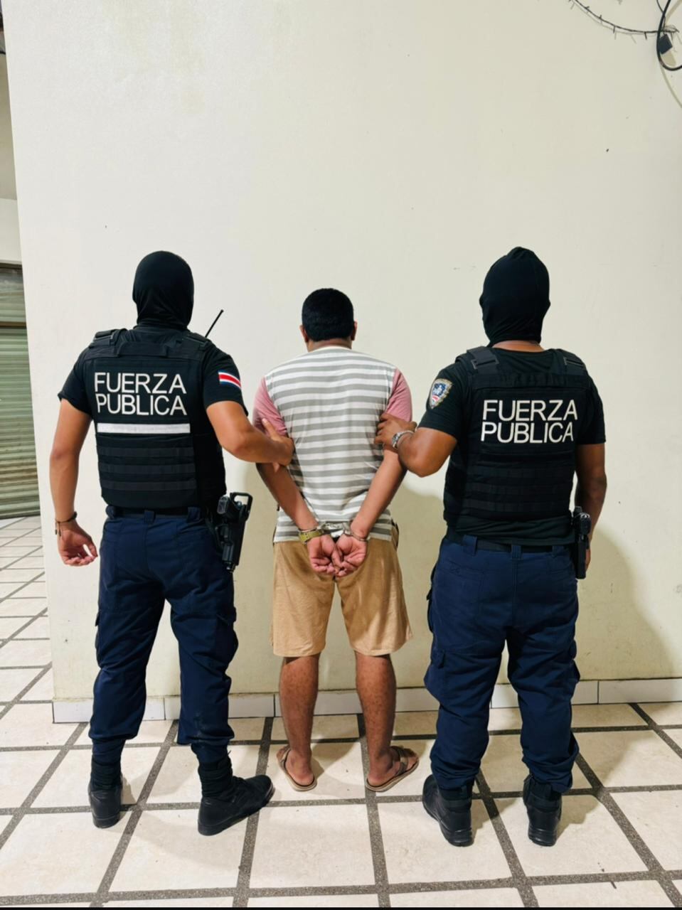 Detienen a trailero de 19 años por atropellar a policía. Foto MSP.