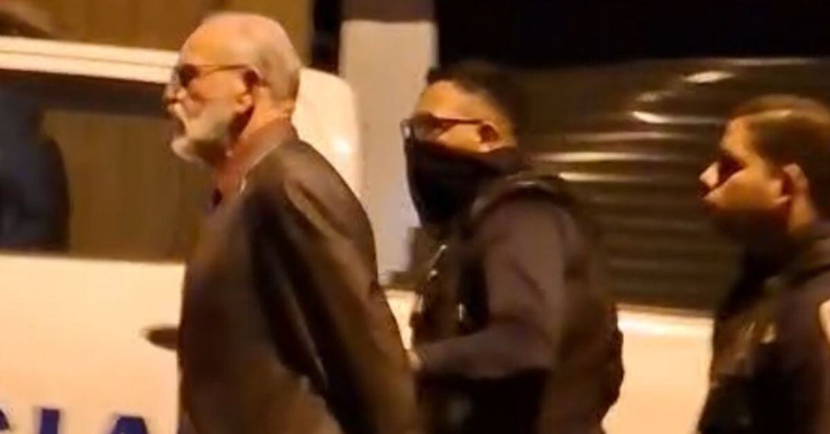 El exlegislador Leonel Villalobos fue detenido en La Garita de Alajuela este martes 13 de agosto. (Foto: cortesía)