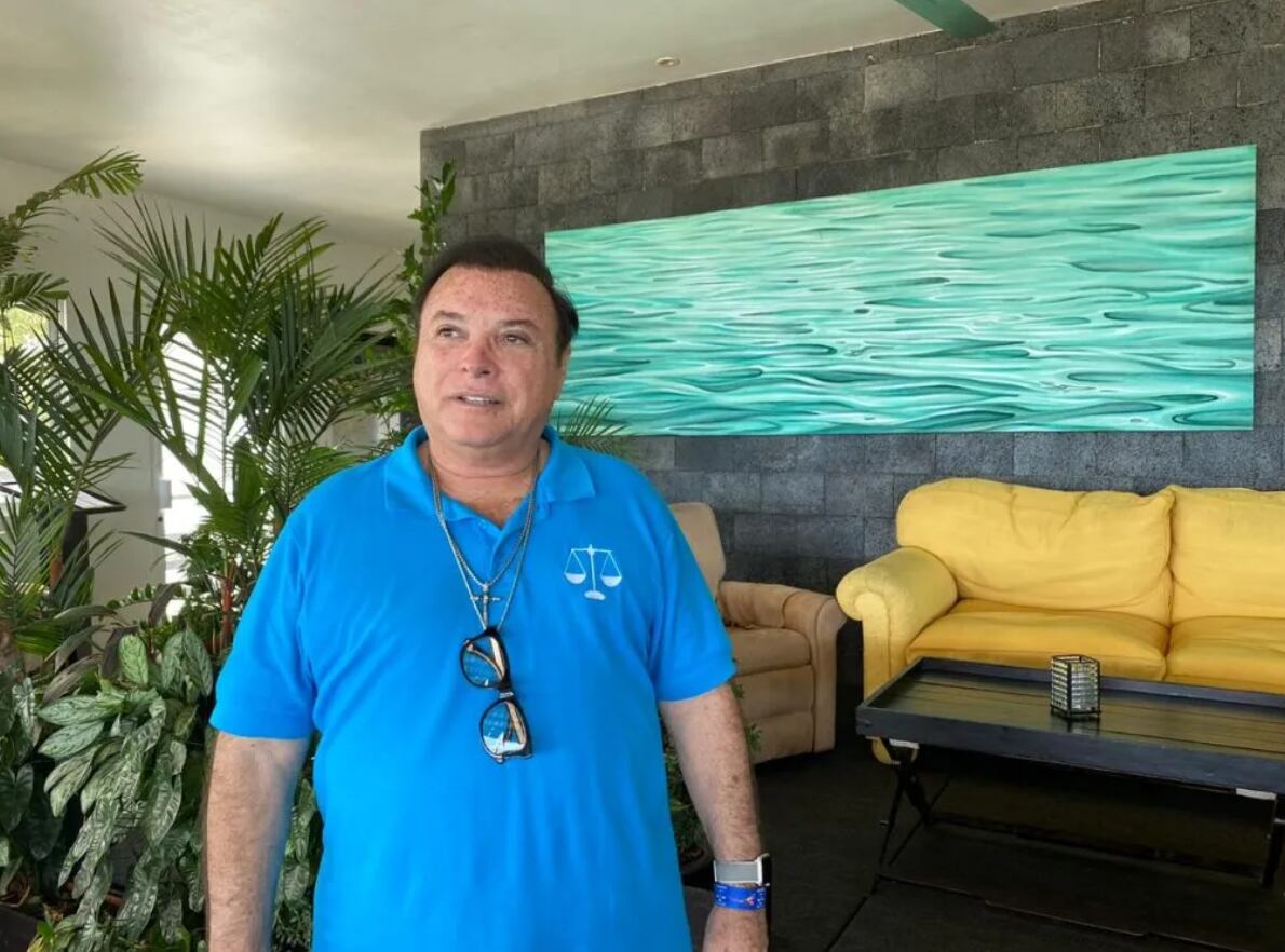 Boris Marchegiani fue el empresario que pagó por la colocación de las polémicas vallas. Foto tomada de X.