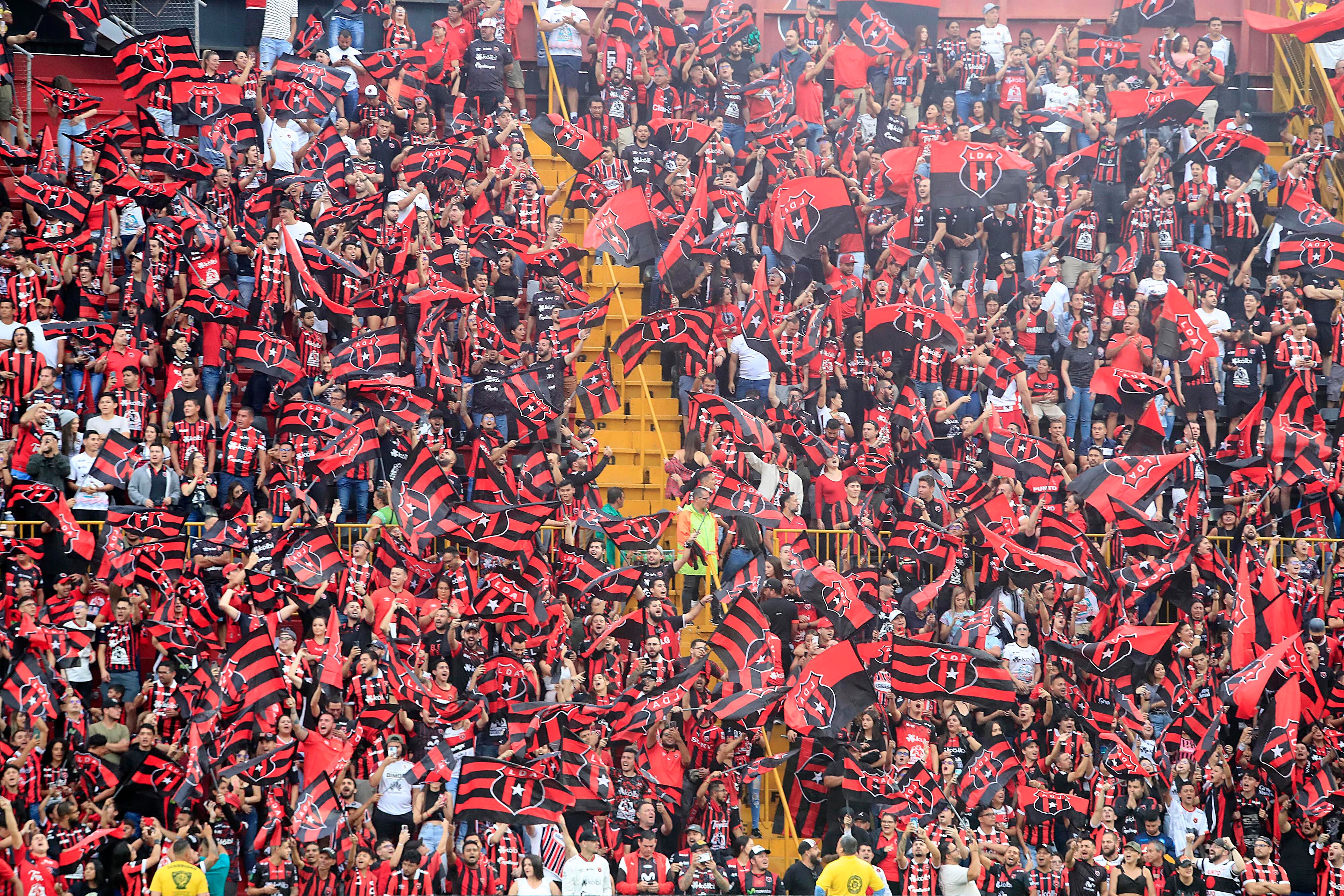 03/09/2023 Estadio Morera Soto, Alajuela. En nueva edición del clásico, la Liga Deportiva Alajuelense recibió al Deportivo Saprissa, en partido de la jornada 7, Torneo de Apertura, Liga Promérica 2023.