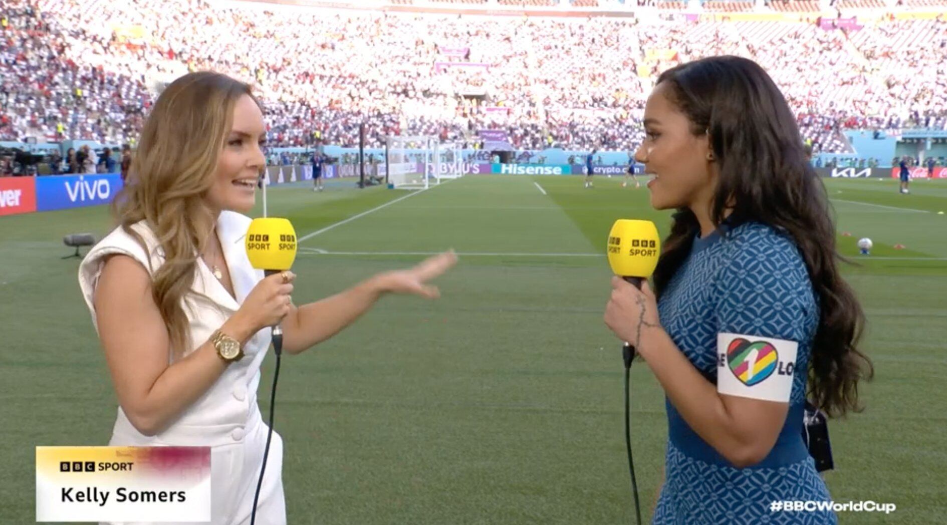 Alex Scott, BBC, copa del mundo