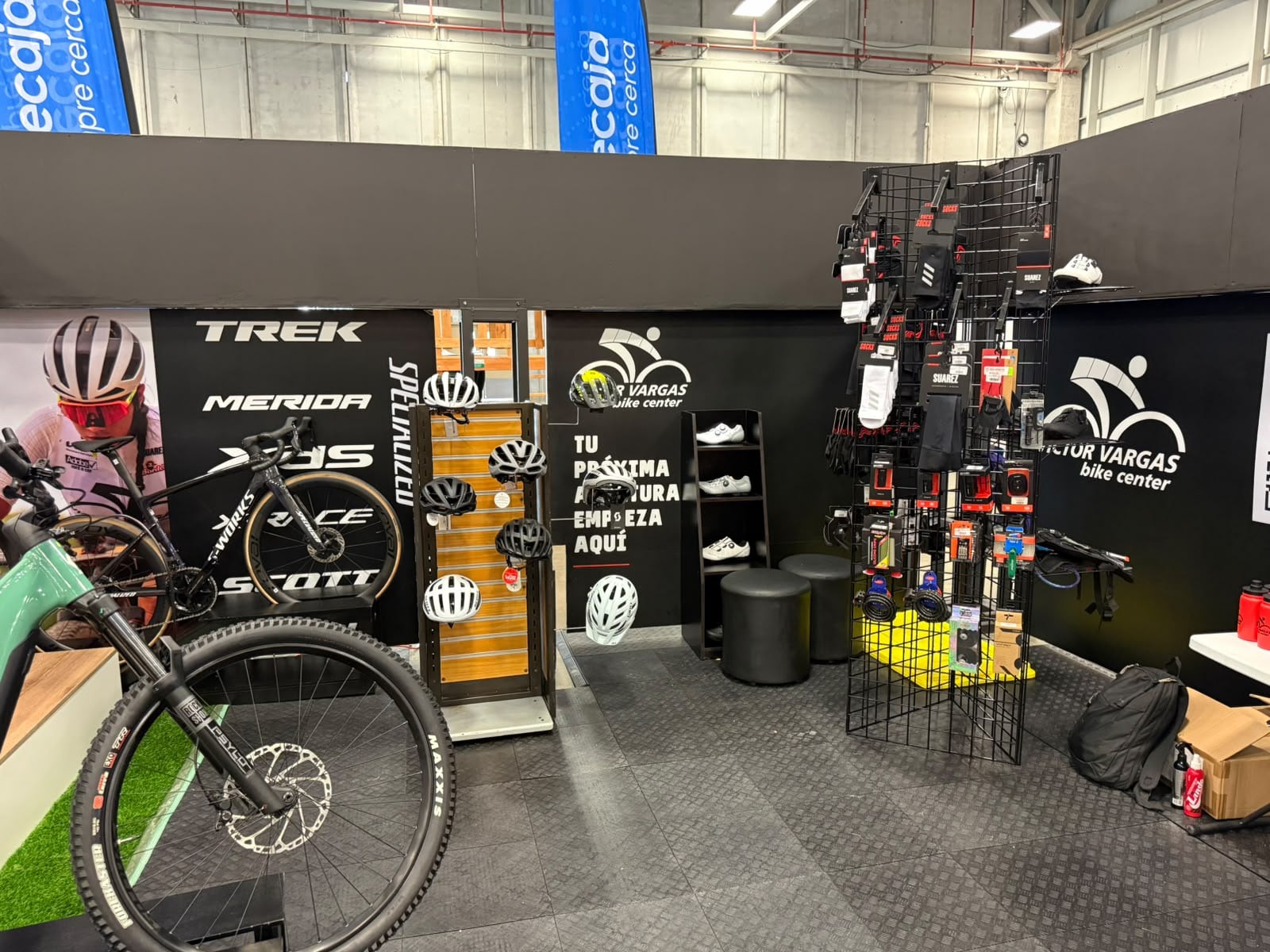 Ciclo Víctor Vargas debuta en Expocasa y Decoración 2026 ofreciendo bicicletas, racks para el hogar, asesoría y la opción de entregar su bici usada como parte del pago.