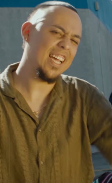 Esteban Gómez, artísticamente conocido como Gonín, y su canción "El chancero".