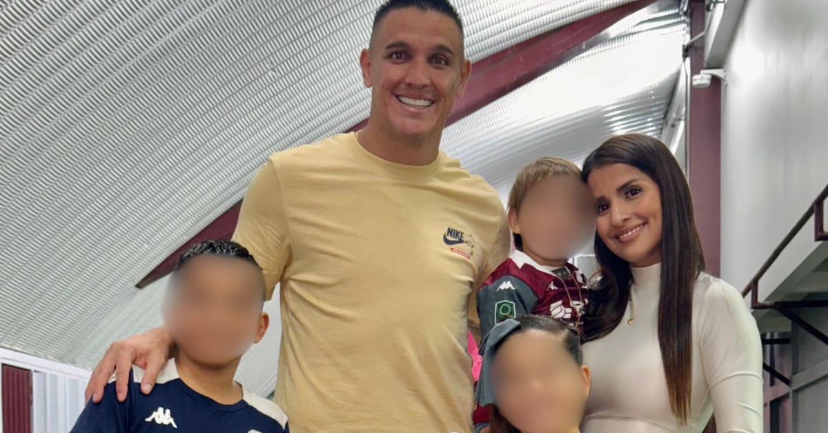 El video familiar de David Guzmán alcanzó más de 368.000 reproducciones en redes sociales. Guzmán y Stacy Montero tienen tres hijos.