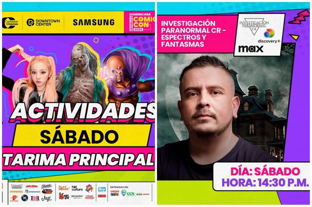 Israel Barrantes de Investigación ParanormalCR estará en el Comic Con de República Dominicana exponiendo el caso del joven que usó la ouija de un muerto y abrió un portal maldito en su casa