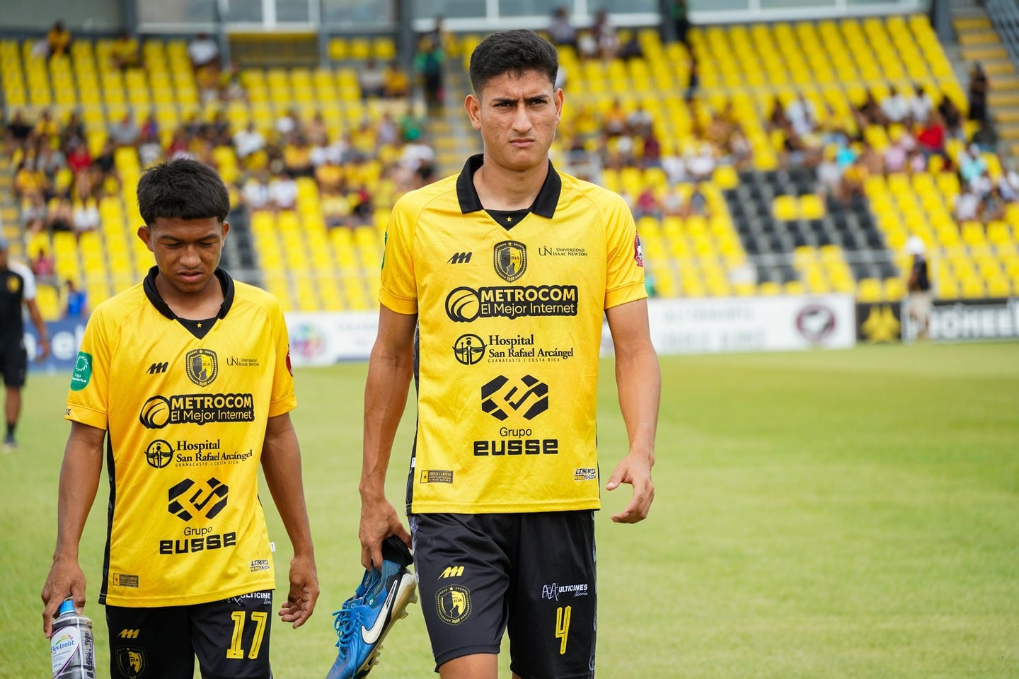 Jared Ríos está en el Municipal Liberia hace tres años y actualmente vive con los papás de Christian Gamboa.