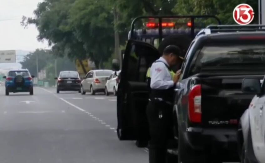 Mauricio Hoffmann fue detenido en operativo de tránsito en La Sabana.