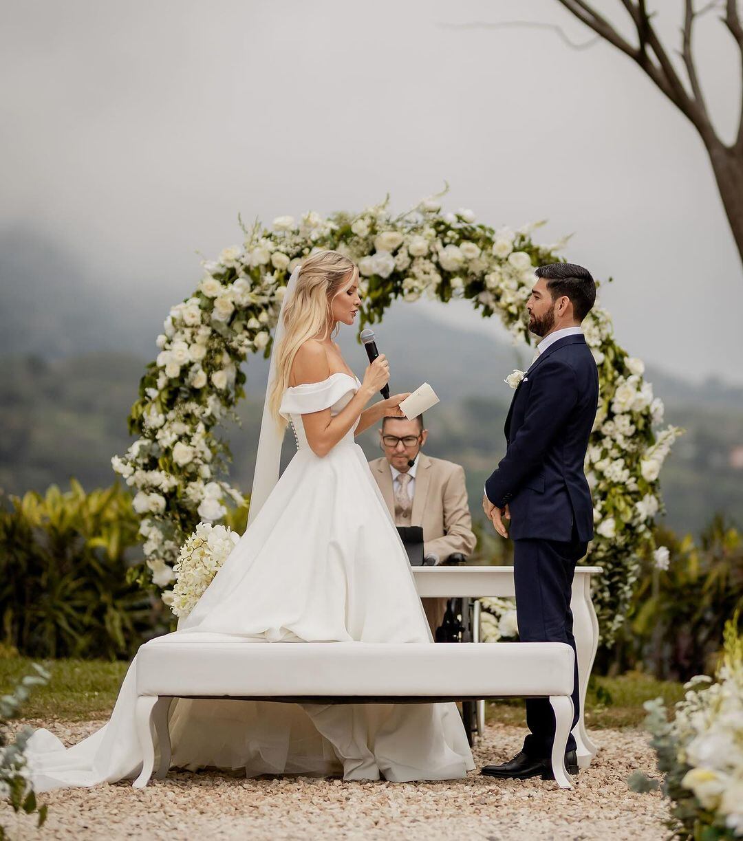 Leonora Jiménez y su boda con Mariano Herrera.