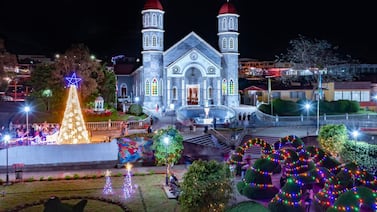 El parque de Zarcero se iluminará esta Navidad