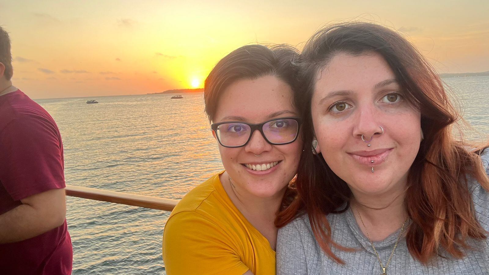 Jade y Francinny fueron a la Marcha de la Diversidad y llevaron un mensaje muy claro: buscan donadores de esperma.