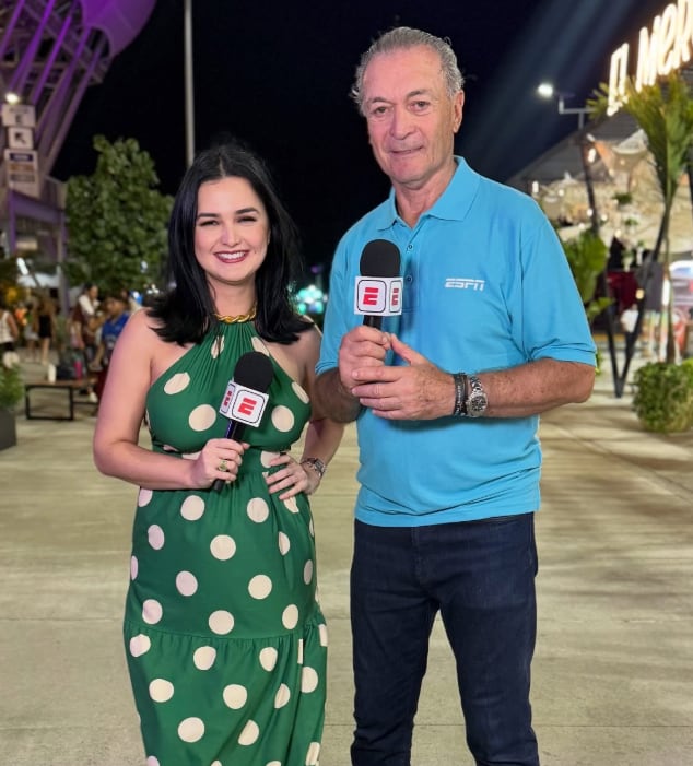 Natalia Álvarez, periodista de ESPN.