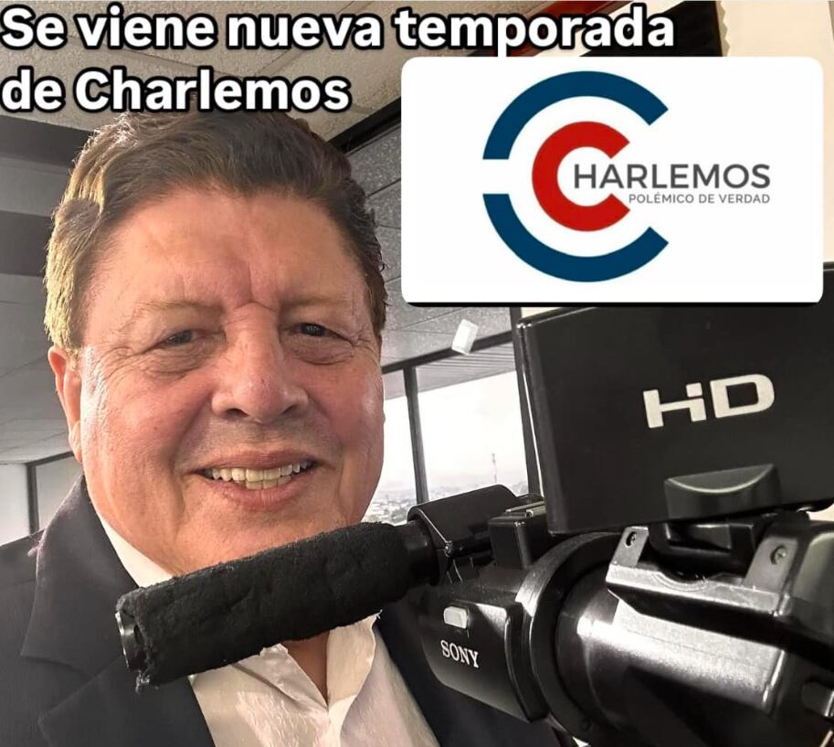Carlos Fernández Cerdas, periodista del programa Charlemos, fallecido este 3 de abril de 2025