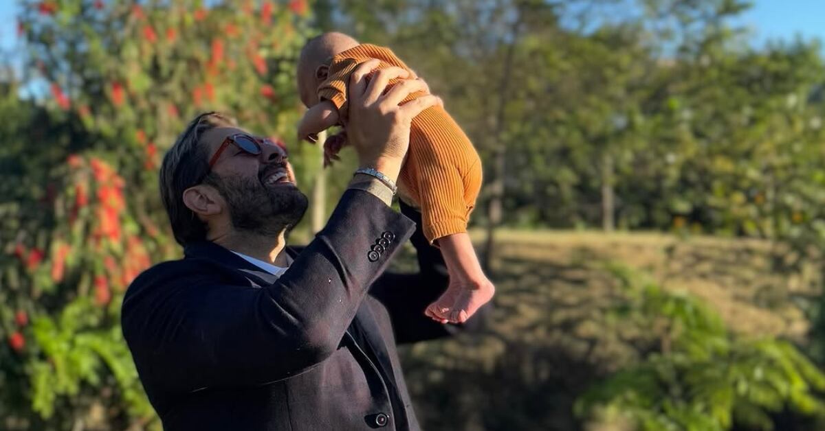 Omar Cascante celebró los tres meses de su hijo Santiago con un emotivo mensaje.