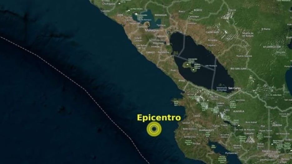 Este domingo se sintió un fuerte temblor de 5,4 grados