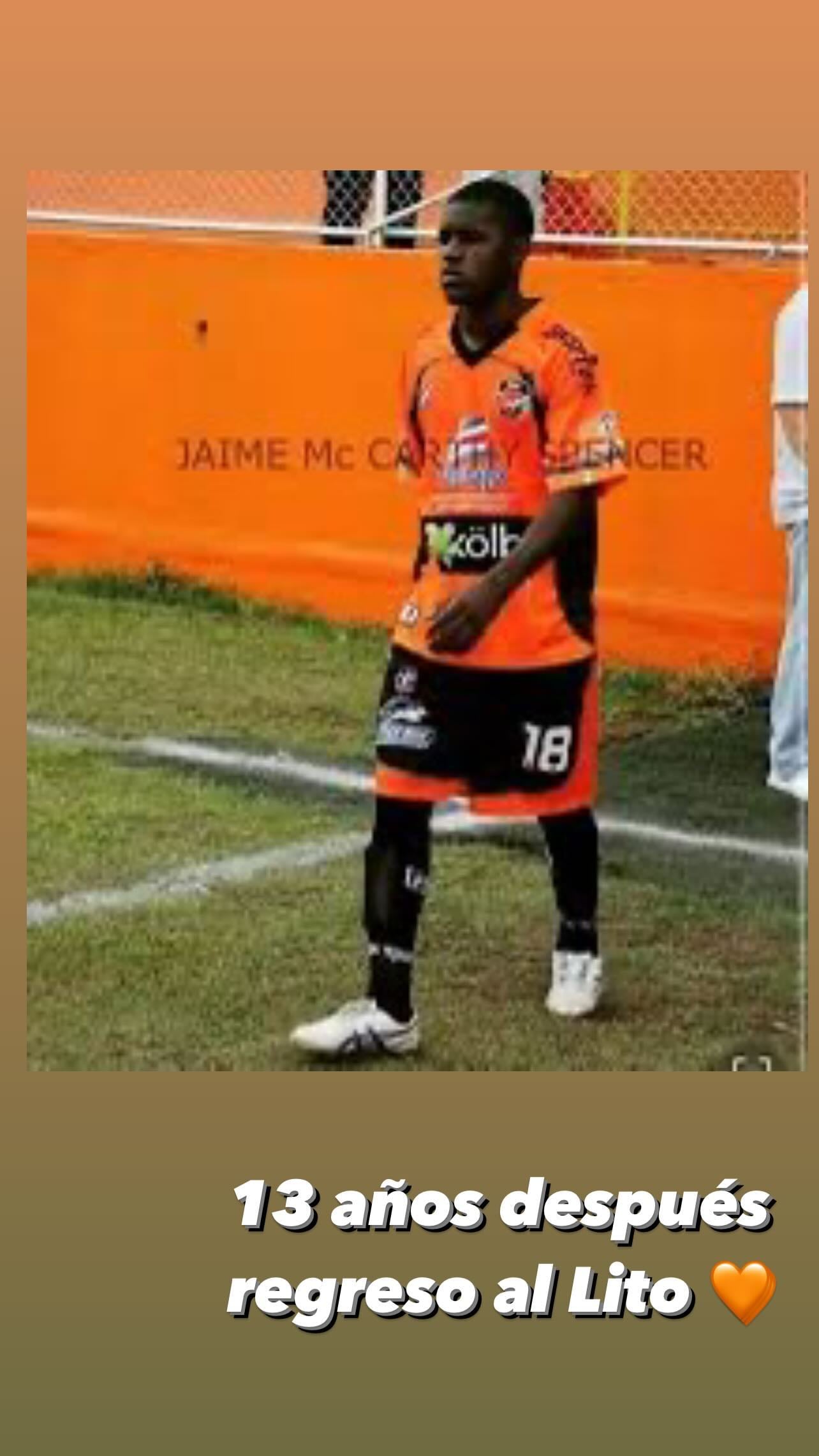 Joel Campbell recordó su pasó por el Puntarenas FC.