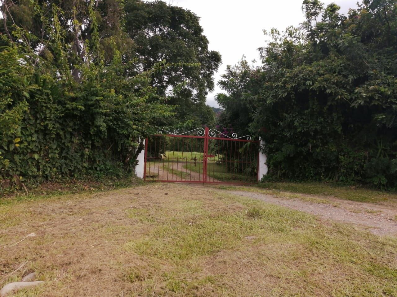Esta habría sido la finca en donde el sospechoso habría llevado a Allison por la fuerza. Foto Keyna Calderón.