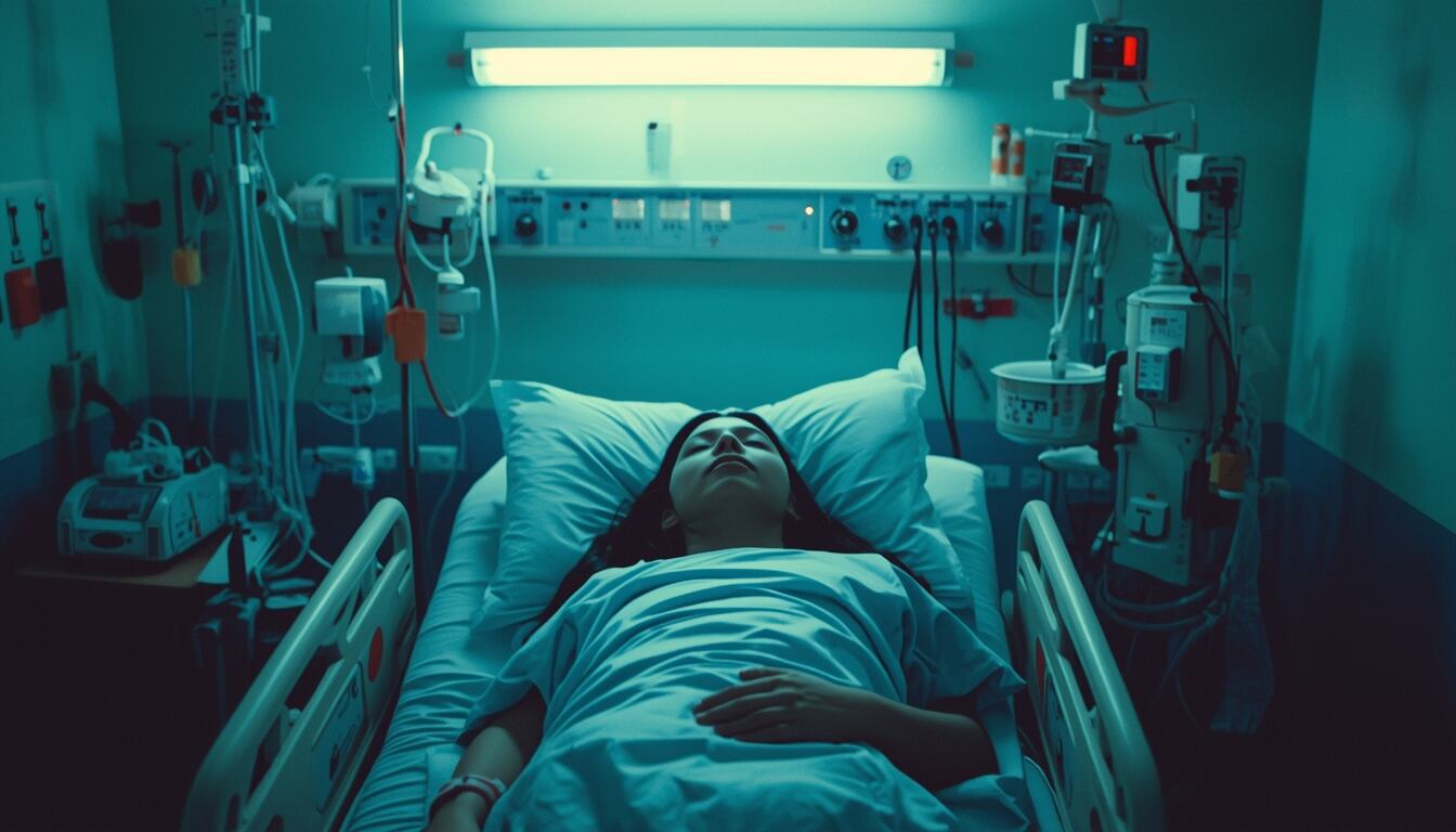 Claudia Galdámez relató cómo percibía el hospital mientras estaba en coma.