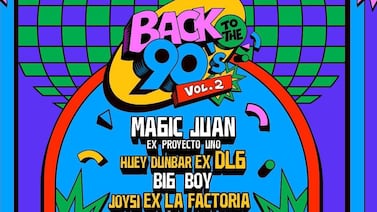 Rifamos entradas para el concierto Back to the 90′s en Parque Viva