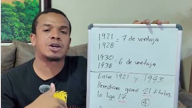 Exjugador florense sacó la pizarra y le contestó a periodista de FOX por dato sobre la rivalidad entre Herediano y Alajuelense