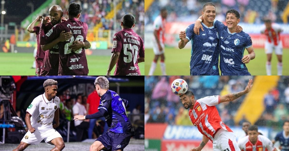 Saprissa y Cartaginés sonrieron en la jornada 6 del Torneo de Apertura 2026; Alajuelense dejó puntos y Herediano cayó al sótano.