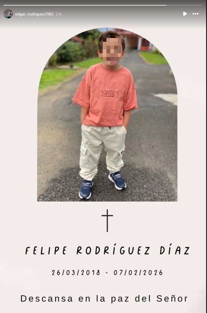 Foto tomada del Instagram de Edgar Rodríguez.