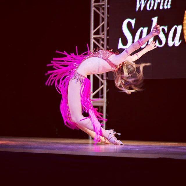 Lucía Jiménez, bailarina profesional