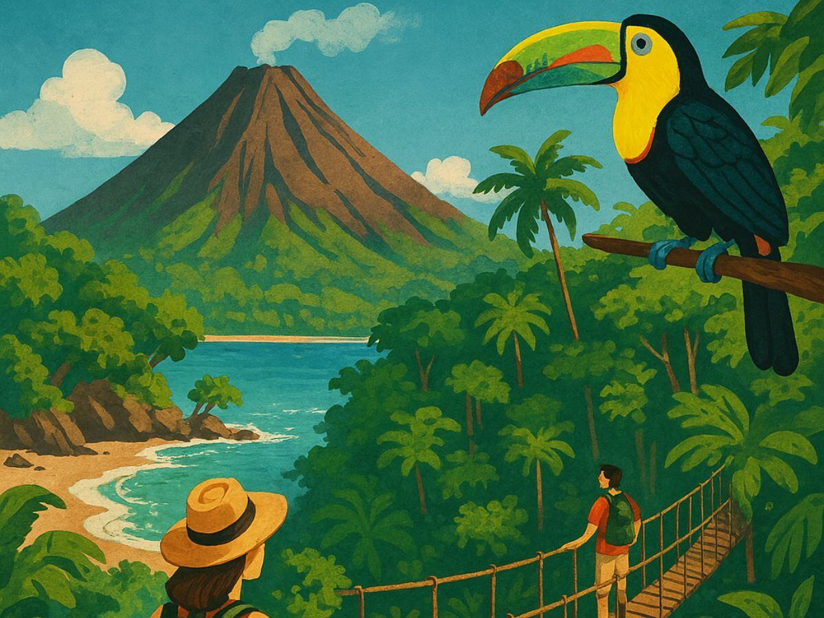 El turismo en Costa Rica registró una baja importante en los primeros meses altos del año.