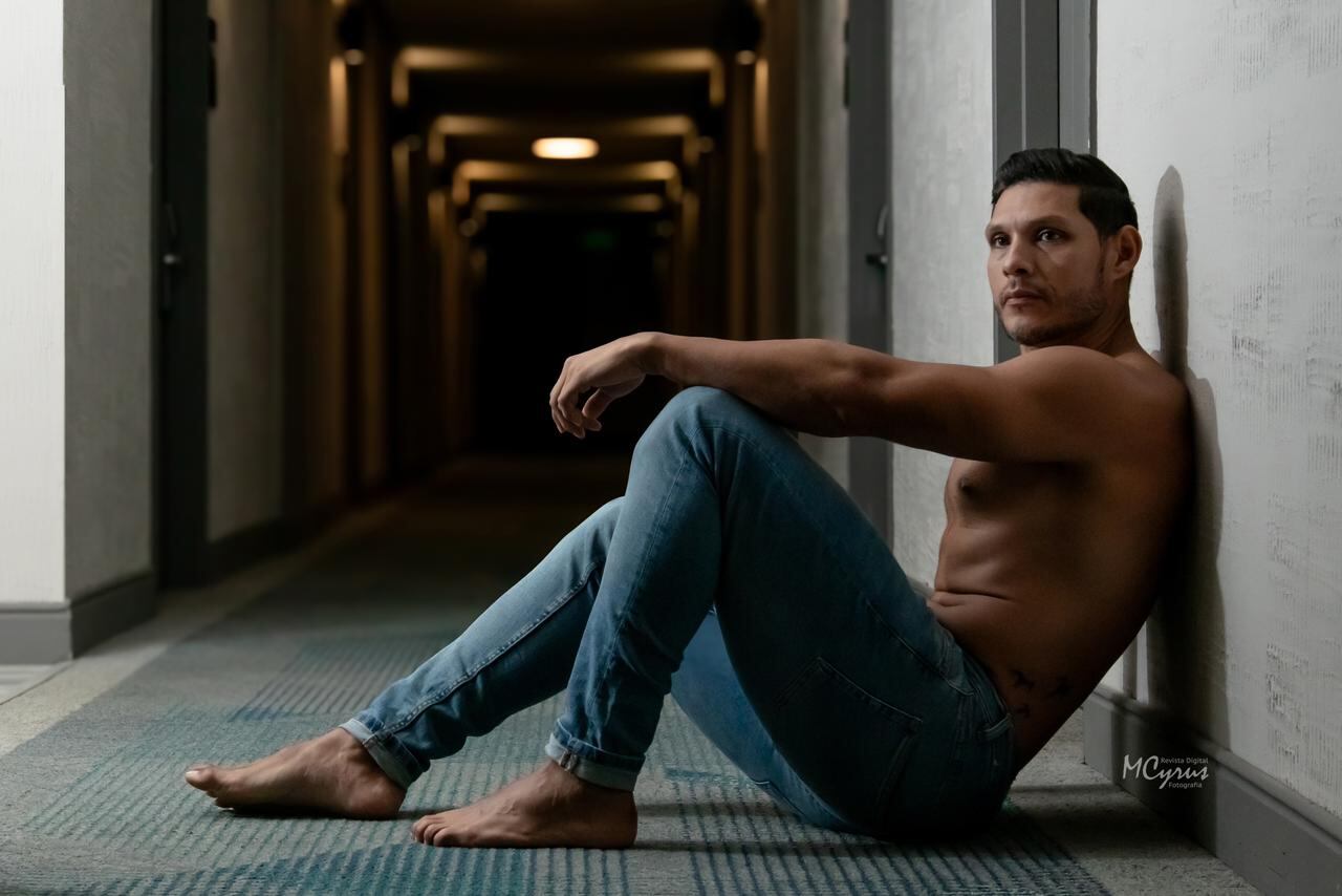 Berny Madrigal, modelo y productor de eventos.