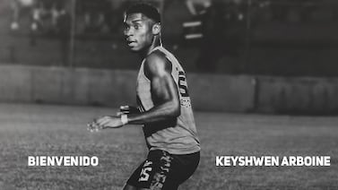 Keyshwen Arboine es el nuevo jugador del Deportivo Saprissa