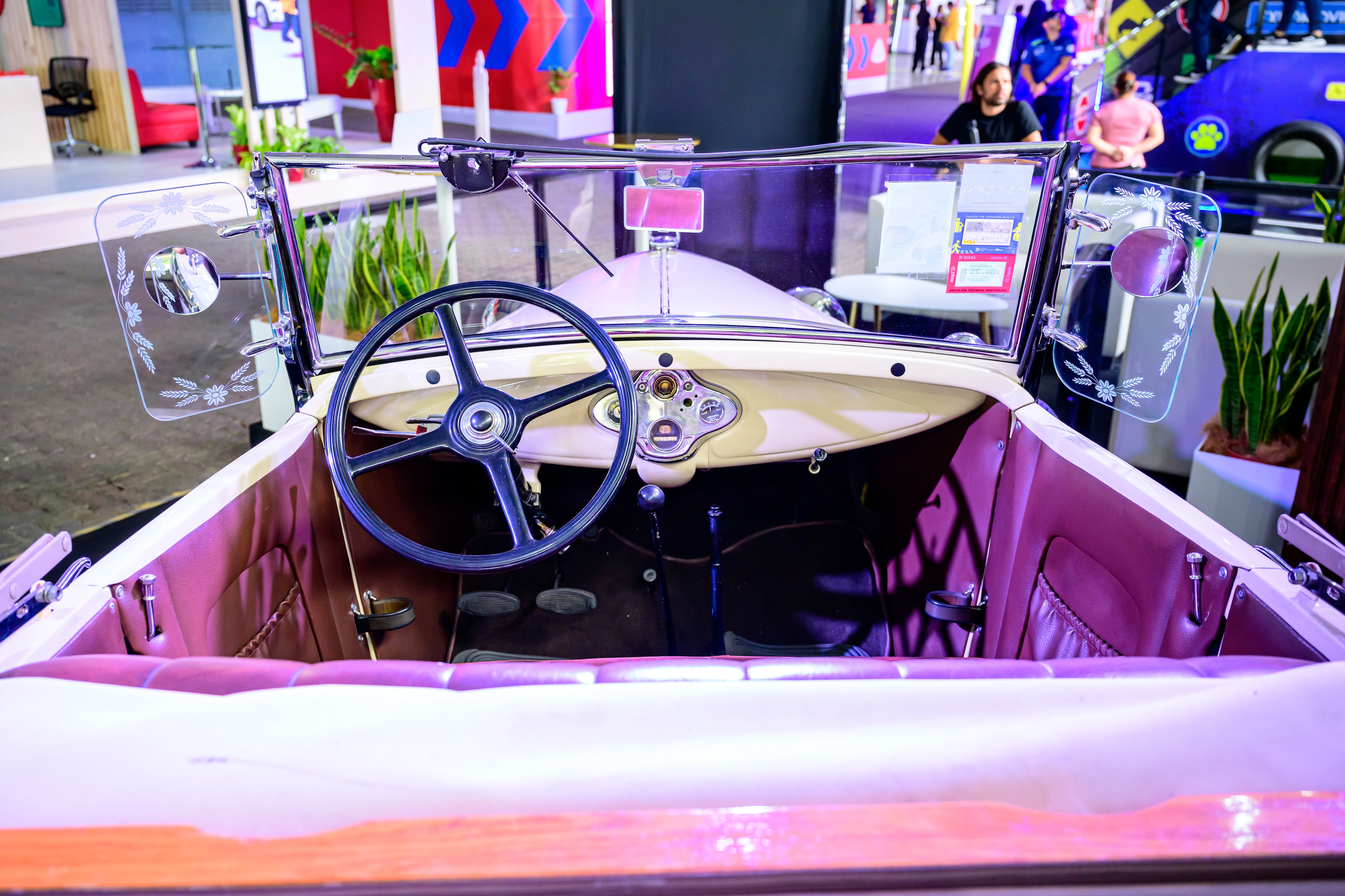 Carró clásico Ford 1930 propiedad de Juan Carlos Rojas, conocido como por tener la placa número ocho en Costa Rica.