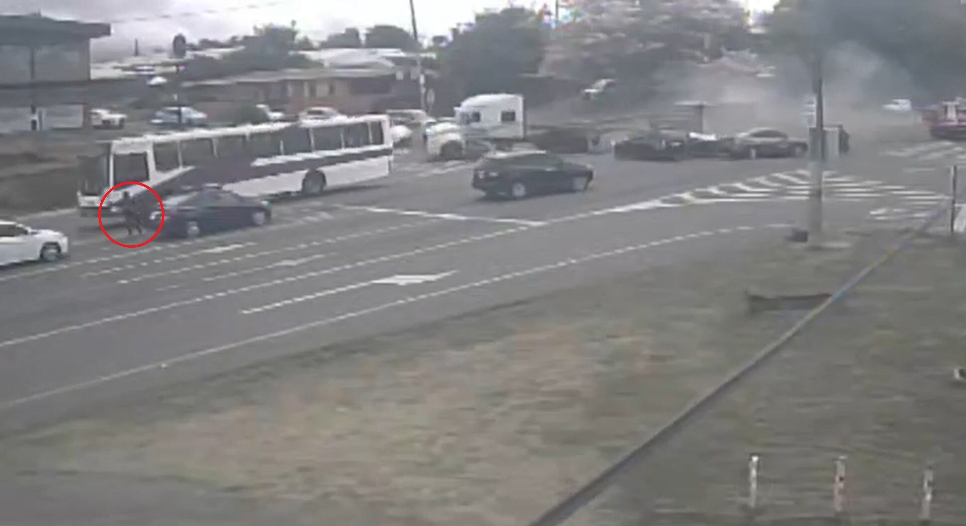 Alexander Cubero, vendedor de pati que se salvó en accidente en ruta 32. Foto para La Teja.