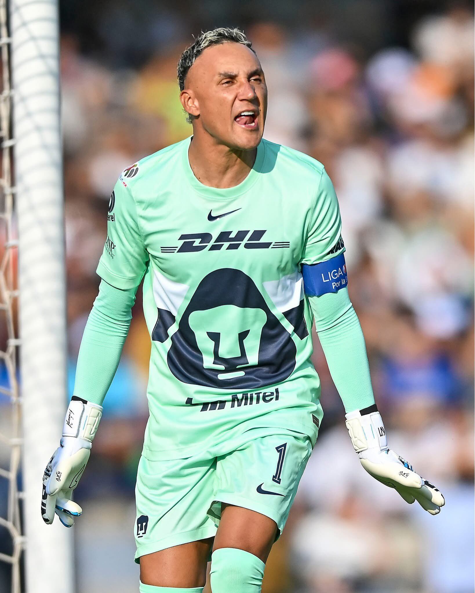 Keylor Navas y el Pumas firmaron un amargo 0-0 ante Puebla.