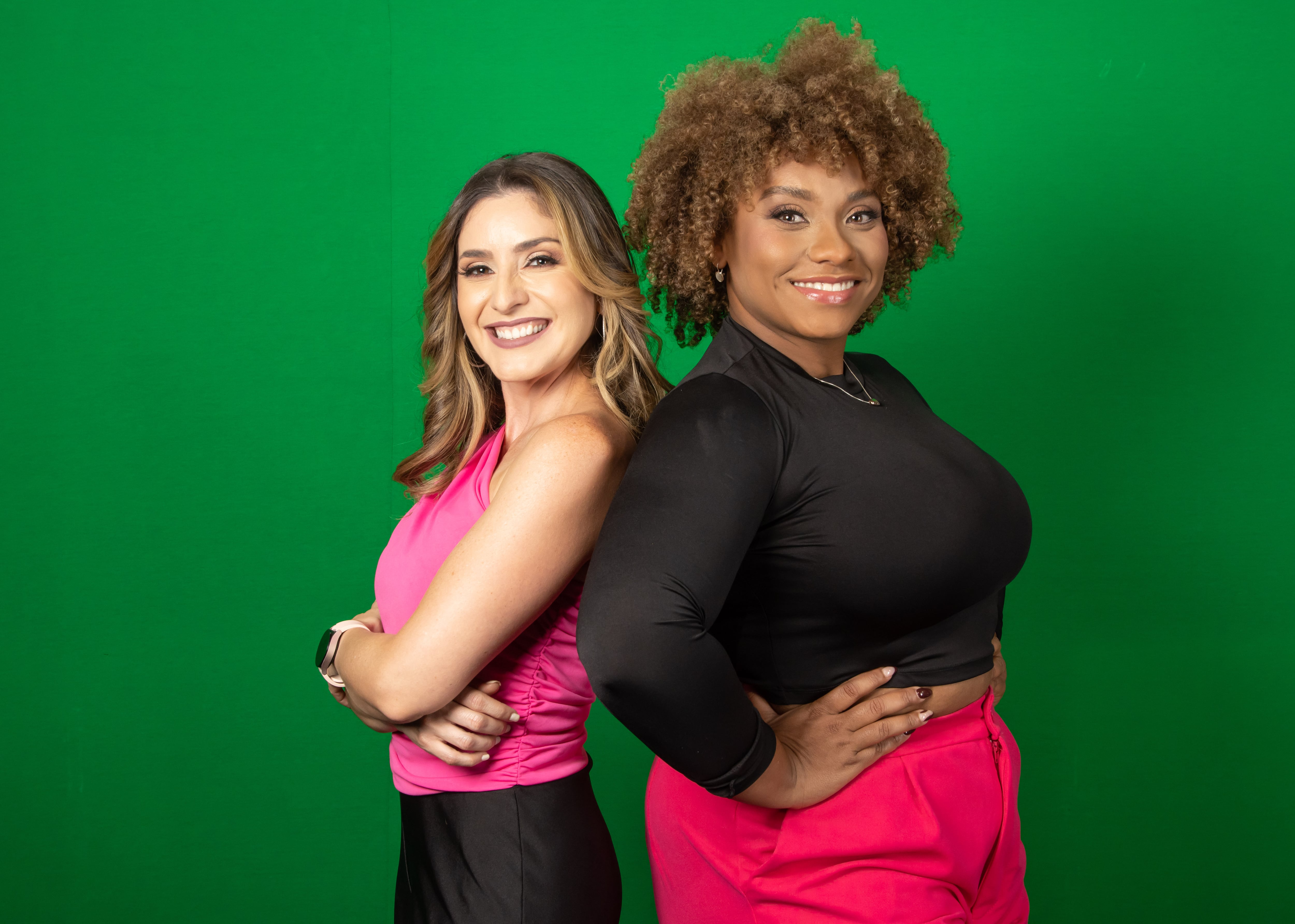 Natalia Monge, Rose Davis y Adriana Hernández