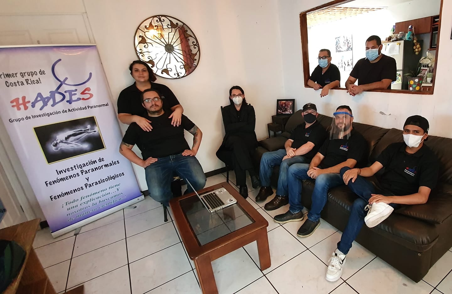 Grupo Hades Costa Rica es miembro del grupo paranormal TAPS