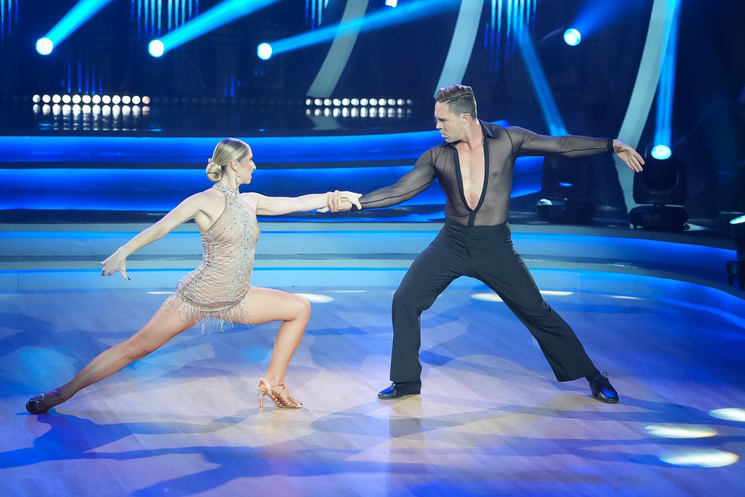 14/09/2025. Mira quien baila, temporada 2. Estudio Marco Picado. Fotografía: Lilly Arce.