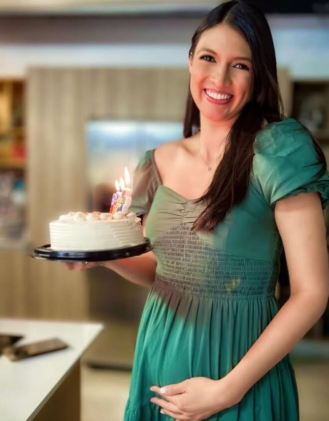 Carolina Monge, periodista de Buen día, de Teletica.