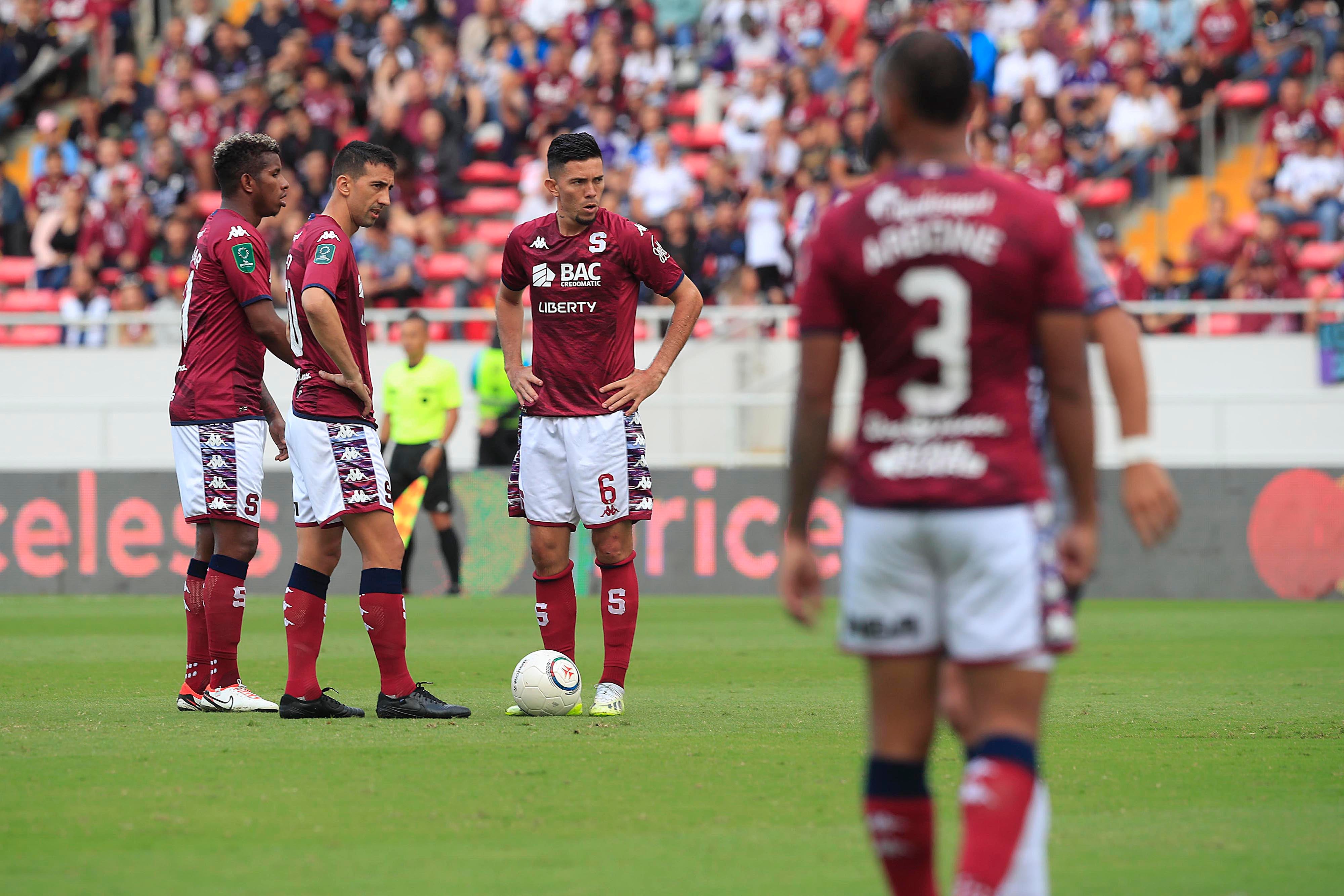 21/01/2024 Estadio Nacional, La Sabana. El Deportivo Saprissa recibió al Club Sport Cartaginés, en partido de la jornada 3 del Torneo de Clausura 2024, Copa Promérica. Foto: Rafael Pacheco Granados