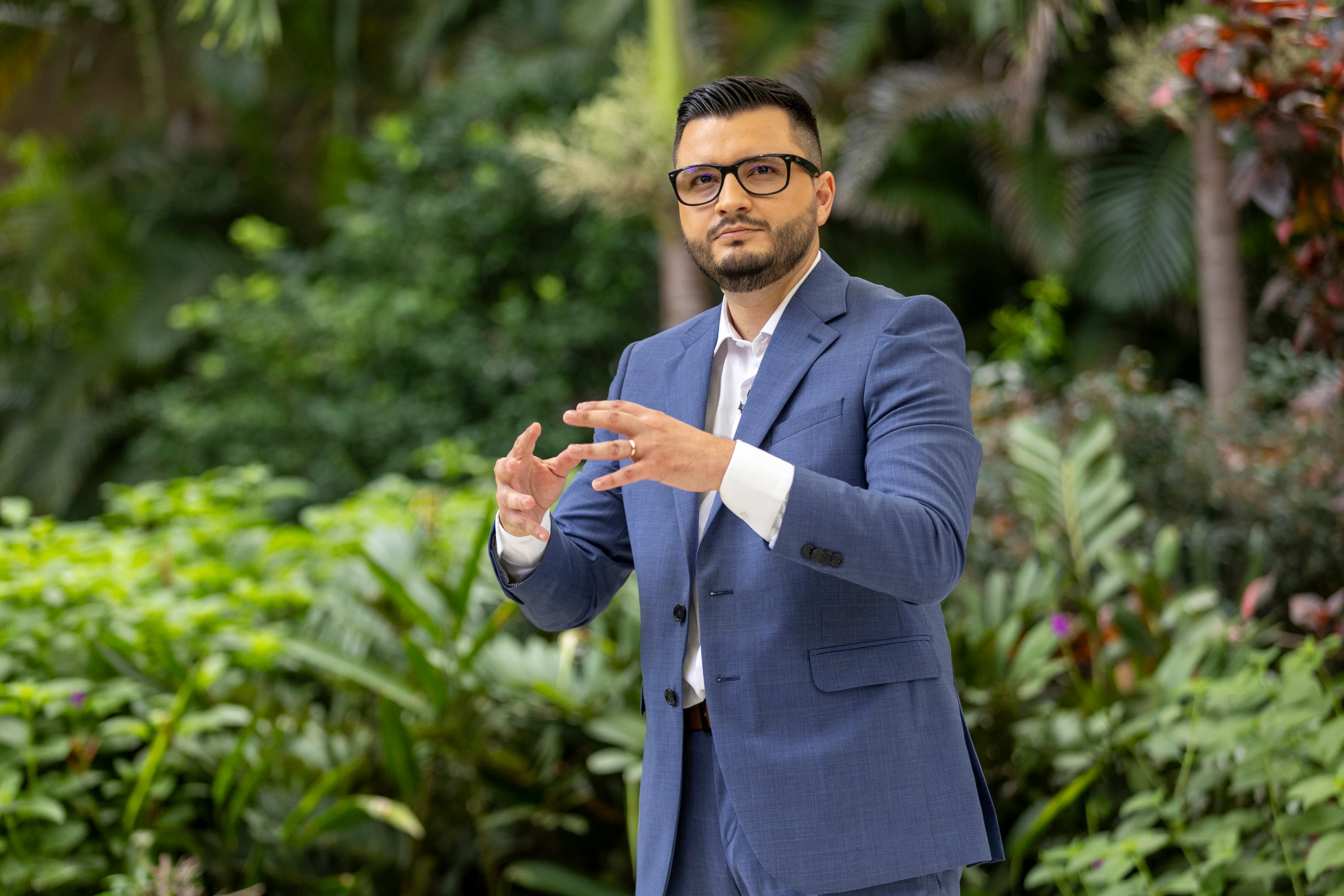 01/07/2024, San Jose, Teletica, inicio de los nuevos presentadores del programa Buen Día, Jennifer Segura, Daniel Céspedes, Natalia Monge y Nancy Dobles.