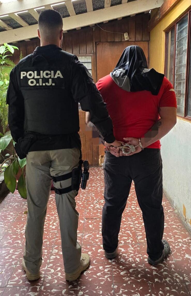 El sospechoso fue detenido la mañana de este jueves en Belén.