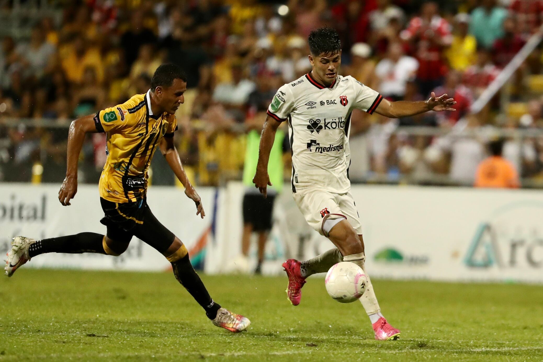 01/10/2023, Guanacaste, Liberia, Estadio Edgardo Baltodano, partido de la jornada 13 entre el Municipal Liberia y Liga Deportiva Alajuelense.