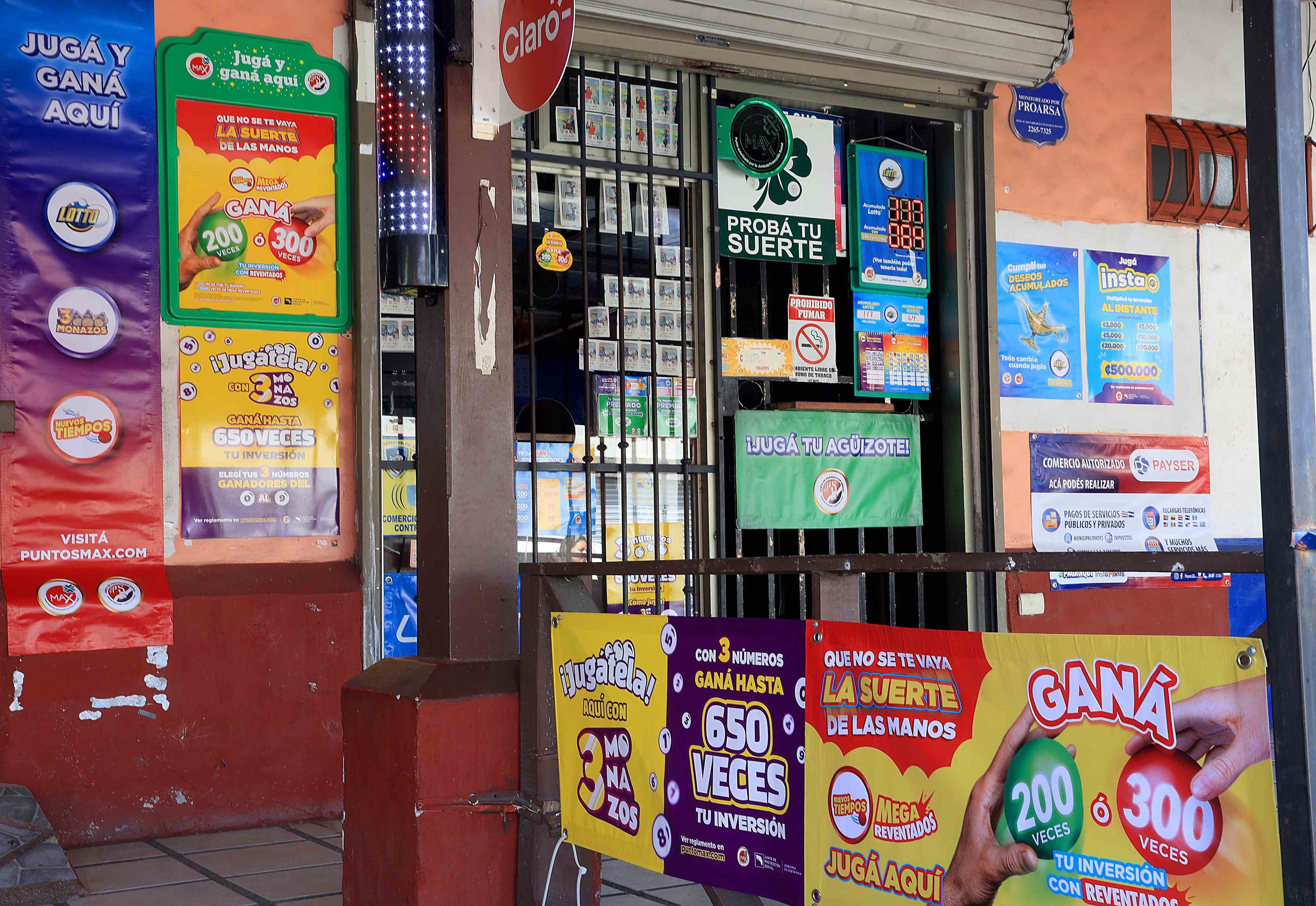 Puntos Max, lotería Tres Monazos