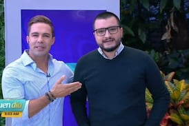 Daniel Céspedes, presentador de Buen día, hizo una revelación sobre el vicio que lo atormenta