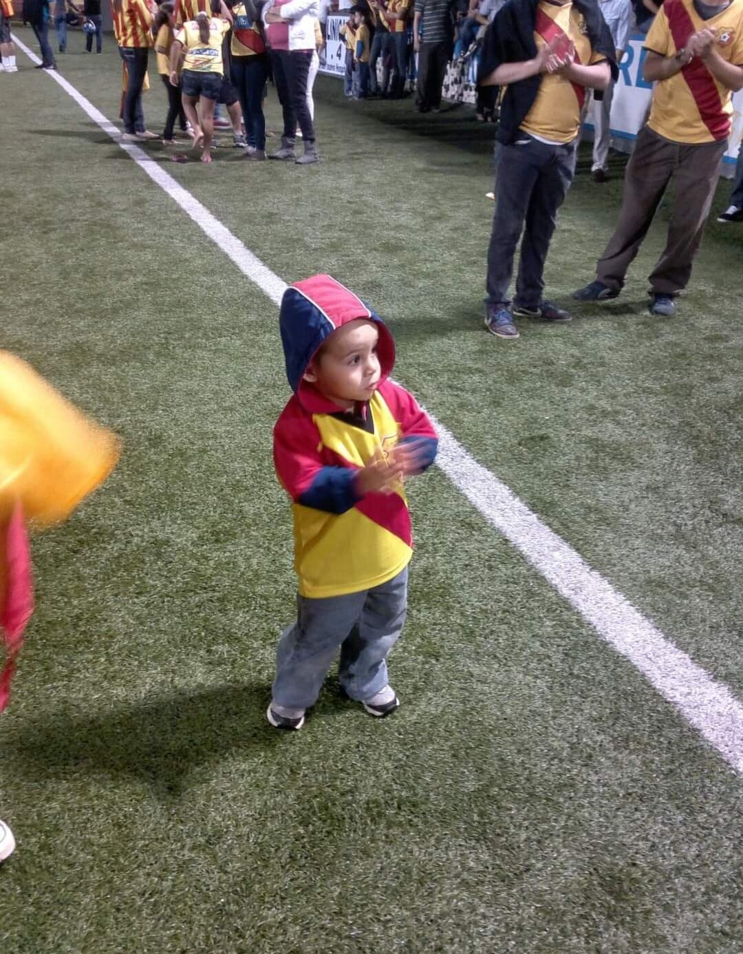 Camilo Oyuela, aficionado Herediano