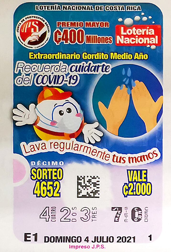La Junta de Protección Social (JPS) confirmó este 23 de junio que el muy esperado y querido Gordito de Medio Año, se jugará el próximo 4 de julio y repartirá más de ₵2.636 millones de colones.