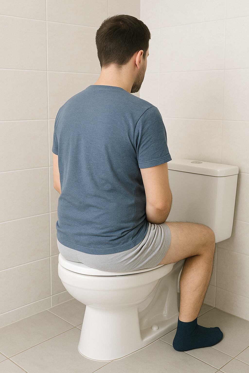 Un hombre sentado en el inodoro no debe ser sinónimo de burlas, sino de higiene y salud.