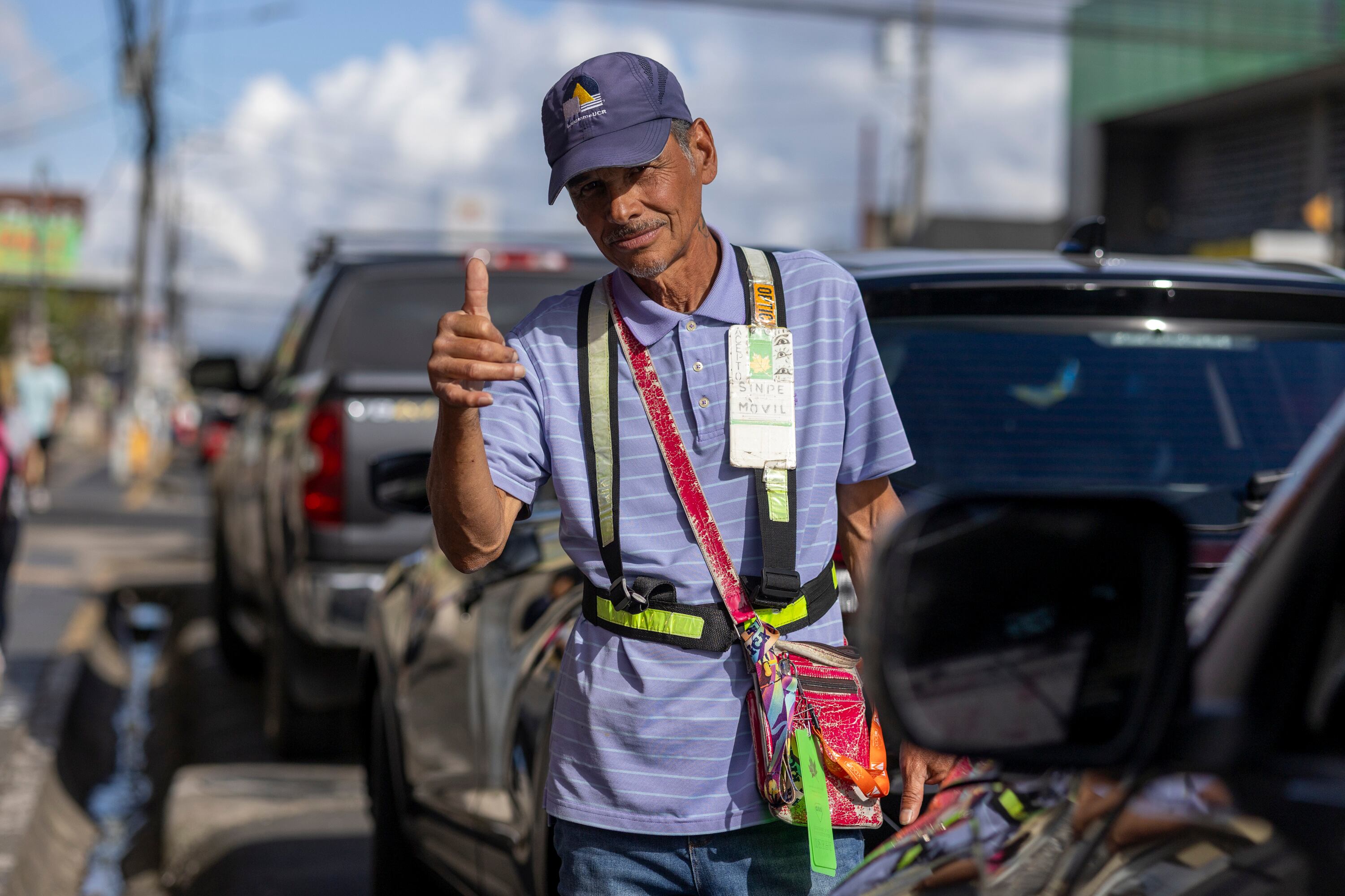 18/02/2025, Cartago, recorrido alrededor del mercado central, para encontrar trabajadores para la sección Héroe Anónimo.