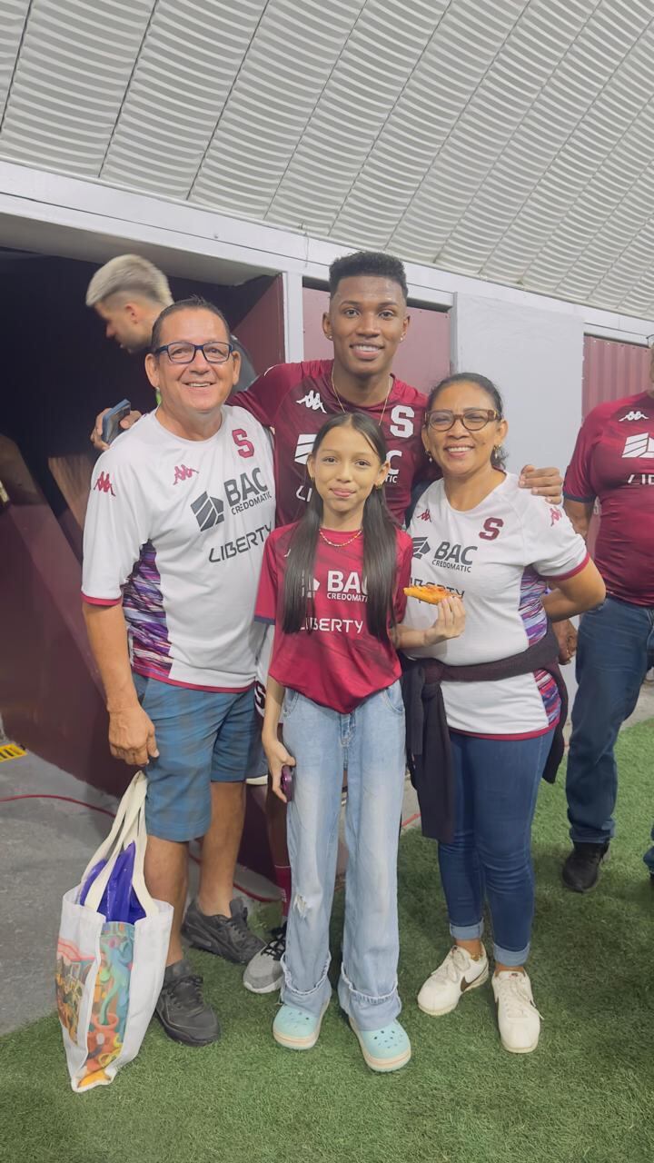 Milagro, la madre de Luis Díaz contó cómo han vivido estos meses en el Saprissa. Cortesía.