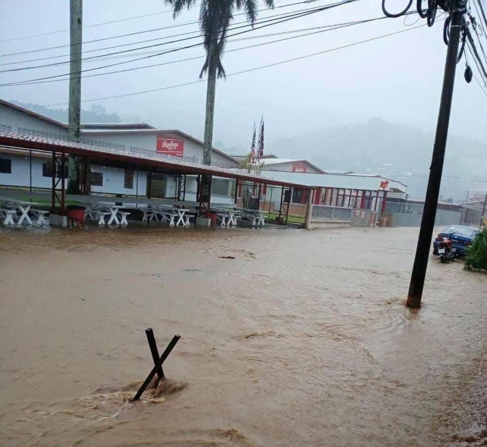 Inundaciones en Turrialba