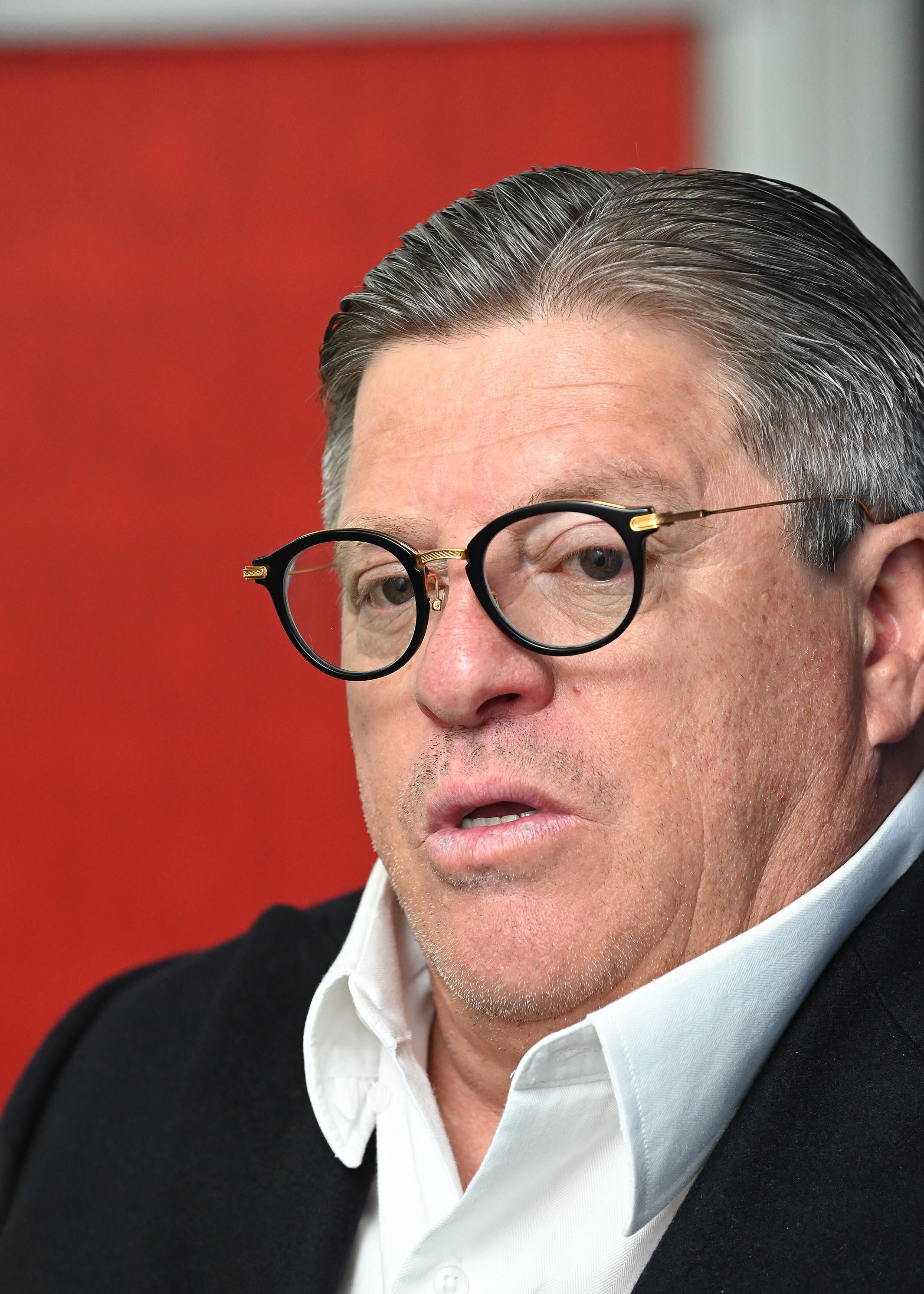 02 de abril del 2025. Proyecto Gol. San Rafael de Alajuela. 10:00 hrs.  Entrevista al director técnico de la selección nacional de Costa Rica, el mexicano  Miguel "el piojo" Herrera para la sección de Deportes de la Nación. En la foto:  El mexicano habló por casi 20 minutos con la Nación y relató acerca de  sus primeras experiencias en suelo tico. Foto: Albert Marín para la Nación.