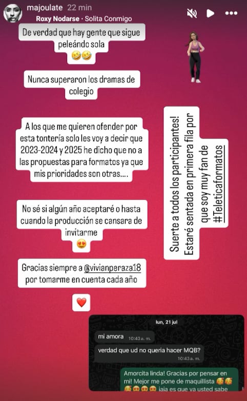 Majo Ulate no se quedó callada a lo que dijo Diego Bravo y así respondió